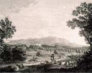 Hackert Georg Abraham View of Persano on the Way to Paestum  - Hermitage